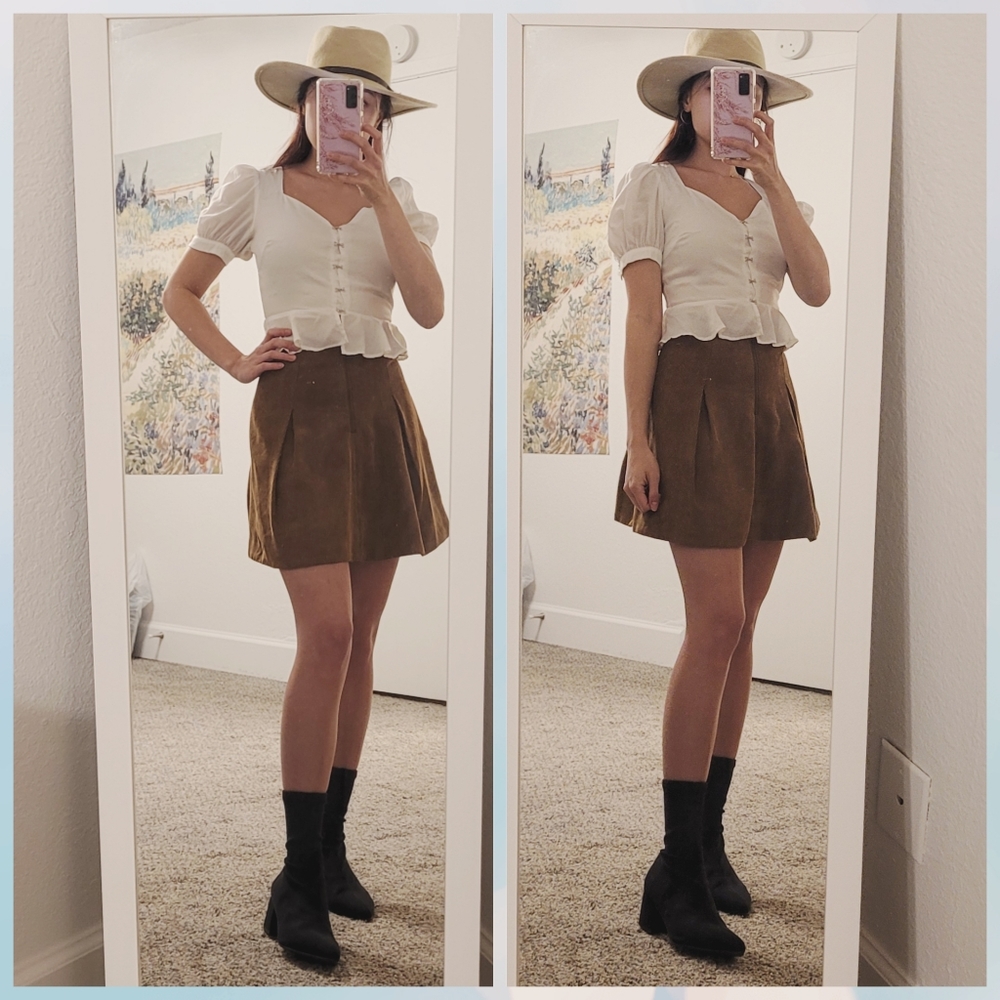 Tularosa Kendall Skirt in Toffee